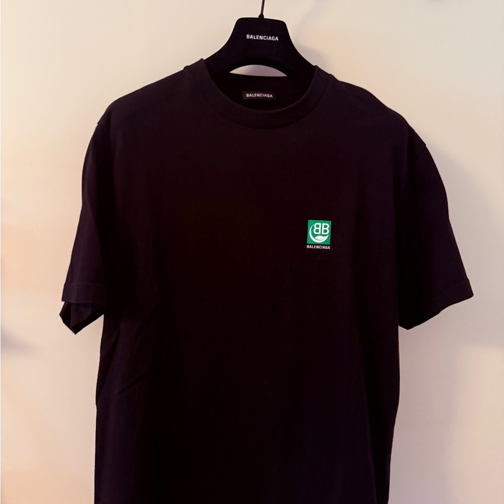 BALENCIAGA / Balenciaga BB Environmental Friendly Green Alphabet Logo / Size - M